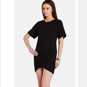 BCBGMaxAzria Lindzey Ruched Bodycon T-shirt Dress